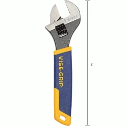 IRWIN Tools Irwin 2078606 6" Adjustable Wrench W/ Pro Touch Cushion Grip 16 IRWIN Tools Irwin 2078606 6" Adjustable Wrench W/ Pro Touch Cushion Grip -Hand Tools popular store B223606 dim