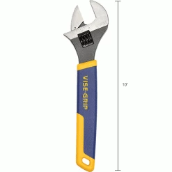 IRWIN Tools 10" Adjustable Wrench -Hand Tools popular store B223610 dim