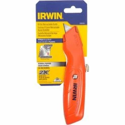 IRWIN Tools Irwin 2082300 Hi-Vis Retractable Utility Knife 16 IRWIN Tools Irwin 2082300 Hi-Vis Retractable Utility Knife -Hand Tools popular store B223844 06