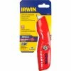 IRWIN Tools Irwin 2088600 Self-Retracting Safety Utility Knife with Ergonomic No-Slip Handle