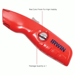 IRWIN Tools Irwin 2088600 Self-Retracting Safety Utility Knife with Ergonomic No-Slip Handle -Hand Tools popular store B223847IN 4wco