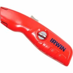 IRWIN Tools Irwin 2088600 Self-Retracting Safety Utility Knife with Ergonomic No-Slip Handle -Hand Tools popular store B223847 03
