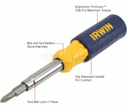 IRWIN Tools IRWIN® 9 in 1 Multi-Tool Screwdriver -Hand Tools popular store B225884 1wco