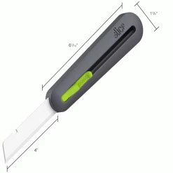 Slice® Auto Industrial Knife with 4" Rounded Blade - 10560 23 Slice® Auto Industrial Knife with 4" Rounded Blade - 10560 -Hand Tools popular store B2314404IN dim