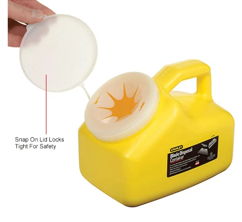 Stanley 11-080 Blade Disposal Container 9 Stanley 11-080 Blade Disposal Container - Image 7
