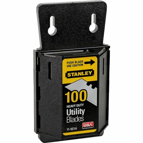 Stanley 11-921A Heavy Duty Utility Blades W/ Dispenser (100 Pack) 6 Stanley 11-921A Heavy Duty Utility Blades W/ Dispenser (100 Pack) - Image 4