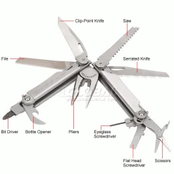 Leatherman® Wave®+ Stainless Steel 18-in-1 Multi-Tool -Hand Tools popular store B323666 2wco