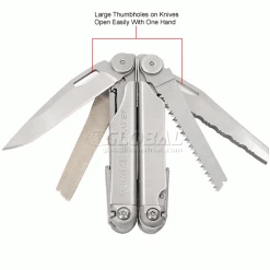 Leatherman® Wave®+ Stainless Steel 18-in-1 Multi-Tool -Hand Tools popular store B323666 3wco