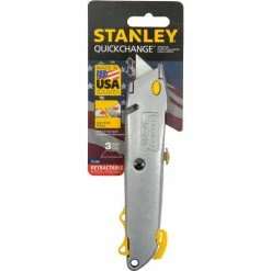 Stanley 10-499 6-1/2" Quick Change Retractable Blade Utility Knife W/ String Cutter -Hand Tools popular store B323783 05