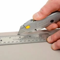 Stanley 10-499 6-1/2" Quick Change Retractable Blade Utility Knife W/ String Cutter -Hand Tools popular store B323783 07
