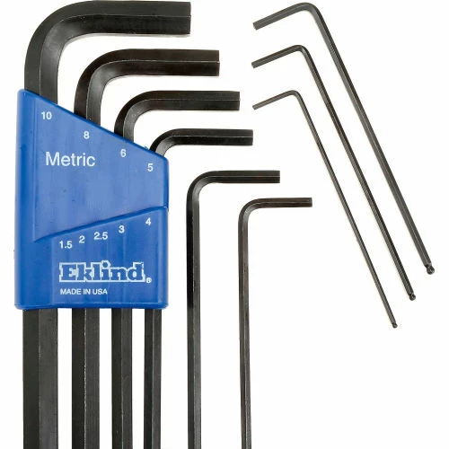 Eklind Tool Eklind 13222 .050-3/8" & 1.5MM-10MM 22Pc. Ball End Combo Metric & SAE Hex Key Set 5 Eklind Tool Eklind 13222 .050-3/8" & 1.5MM-10MM 22Pc. Ball End Combo Metric & SAE Hex Key Set - Image 3
