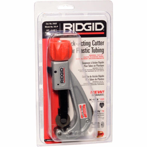 Ridgid 31637 Model No. 151-P Quick-Acting Tube Cutters w/Whl For Plastic, 1/8" -1-1/4" Capacity 6 Ridgid 31637 Model No. 151-P Quick-Acting Tube Cutters w/Whl For Plastic, 1/8" -1-1/4" Capacity - Image 4