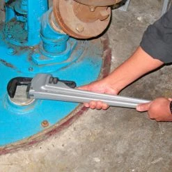 RIDGID® 31105 #824 24" 3" Capacity Aluminum Straight Pipe Wrench 14 RIDGID® 31105 #824 24" 3" Capacity Aluminum Straight Pipe Wrench -Hand Tools popular store B333382 03