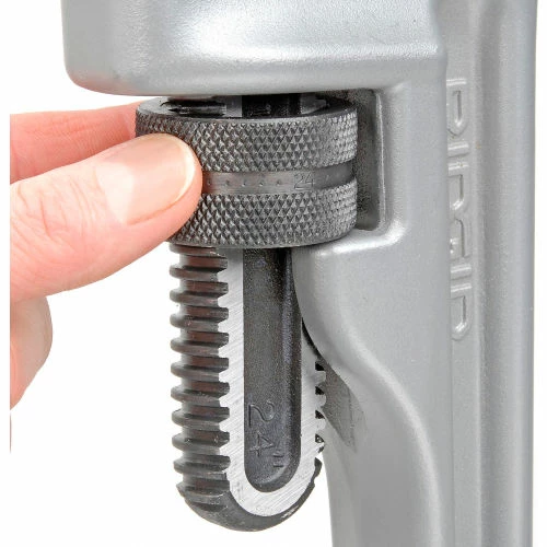 RIDGID® 31105 #824 24" 3" Capacity Aluminum Straight Pipe Wrench 8 RIDGID® 31105 #824 24" 3" Capacity Aluminum Straight Pipe Wrench - Image 6