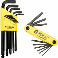 Bondhus 14189 Bonus Pack - Balldriver L-wrench Set 10937 & Gorilla Grip Fold-up Set 12589