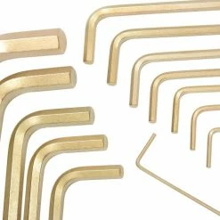 Bondhus 20899 Inch/Metric GoldGuard Plated Balldriver L-wrench Double Pack 38099 & 37937 -Hand Tools popular store B471578 08