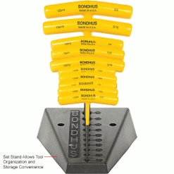Bondhus 13390 Set 10 Graduated Length Hex T-handles 3/32"-3/8" with Stand -Hand Tools popular store B471724 3wco