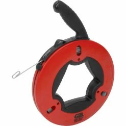 Gardner Bender FTS-250R Upperhand Steel Fishtape w/Rubber Grips, 250' X 1/8" X 060"