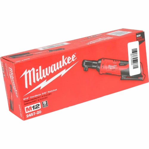Milwaukee® 2457-20 M12™ 3/8" Ratchet (Bare Tool Only) 7 Milwaukee® 2457-20 M12™ 3/8" Ratchet (Bare Tool Only) - Image 5