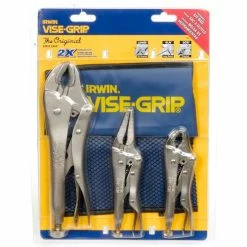 IRWIN Tools IRWIN VISE-GRIP® 73 3 Piece The Original™ Locking Plier Set W/ Pouch