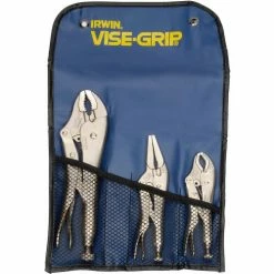 IRWIN Tools IRWIN VISE-GRIP® 73 3 Piece The Original™ Locking Plier Set W/ Pouch 24 IRWIN Tools IRWIN VISE-GRIP® 73 3 Piece The Original™ Locking Plier Set W/ Pouch -Hand Tools popular store B753426 10