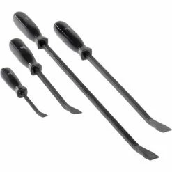 Sunex Tools 9704 4 PC. Pry Bar Set W/ Heat Resistant Comfort Grip Handles
