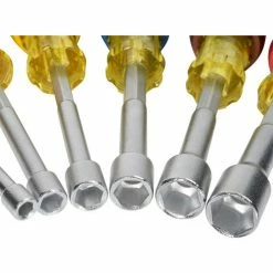 Stanley 62-541 6 Piece Vinyl Grip Fractional Nut Driver Set -Hand Tools popular store B983618 02