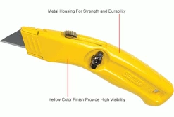 Stanley 10-707 Ergonomic Quick Change Retractable Blade Utility Knife 17 Stanley 10-707 Ergonomic Quick Change Retractable Blade Utility Knife -Hand Tools popular store B983886IN 1wco