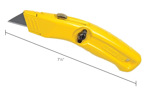 Stanley 10-707 Ergonomic Quick Change Retractable Blade Utility Knife 11 Stanley 10-707 Ergonomic Quick Change Retractable Blade Utility Knife - Image 9