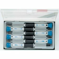 Felo® 07157 31848 ESD 6 Pc Precision Slotted & Phillips Screwdriver Set