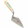 Bon Tool 6"L X 2 3/4"W Pro Carbon Steel Pointing Trowel, Wood Handle