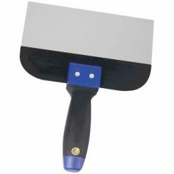 Bon Tool 8"L X 3"W Stainless Steel Taping Knife, Comfort Grip Handle