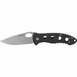 Coast DX338 3-1/2" 7CR17 Stainless Steel Blade Double Lock Folding Knife W/ Nylon Handle