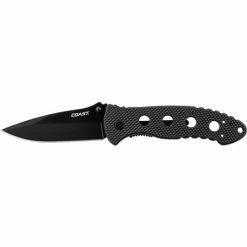 Coast DX340 3-1/2" 7CR17 Stainless Steel Blade Double Lock Folding Knife W/ Nylon Handle