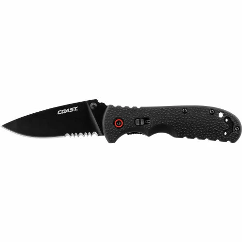 Coast RX300 3" 7CR17 Stainless Steel Blade Max Lock Folding Knife W/ Nylon Handle 3 Coast RX300 3" 7CR17 Stainless Steel Blade Max Lock Folding Knife W/ Nylon Handle