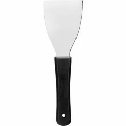 Sparta Handheld Scraper 3", Stainless Steel, Black - Pkg Qty 12