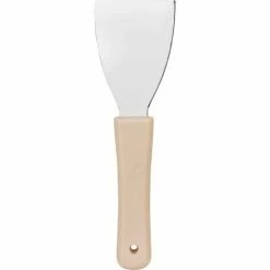 Sparta Handheld Scraper 3", Stainless Steel, Tan - Pkg Qty 12