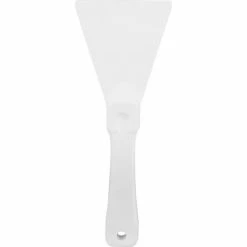 Sparta Handheld Scraper 3", Plastic, White - Pkg Qty 12