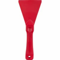 Sparta Handheld Scraper 3", Plastic, Red - Pkg Qty 12