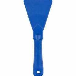 Sparta Handheld Scraper 3", Plastic, Blue - Pkg Qty 12