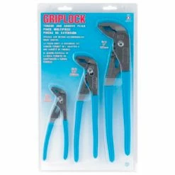 Channellock® Griplock® GLS-3 3 Piece Offset Tongue & Groove Plier Set