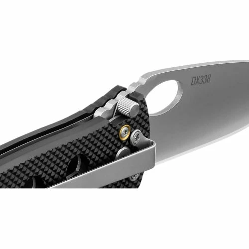 Coast DX338 3-1/2" 7CR17 Stainless Steel Blade Double Lock Folding Knife W/ Nylon Handle 5 Coast DX338 3-1/2" 7CR17 Stainless Steel Blade Double Lock Folding Knife W/ Nylon Handle - Image 3
