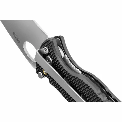 Coast DX338 3-1/2" 7CR17 Stainless Steel Blade Double Lock Folding Knife W/ Nylon Handle 6 Coast DX338 3-1/2" 7CR17 Stainless Steel Blade Double Lock Folding Knife W/ Nylon Handle - Image 4