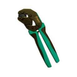 Eclipse 902-330 - Crimpro Crimper for Insulated Flag Terminals - Yellow and Blue AWG 12-10 and 14-16