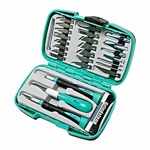 Eclipse PD-395A - 30 Pc Deluxe Hobby Knife Set 3 Eclipse PD-395A - 30 Pc Deluxe Hobby Knife Set