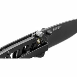 Coast FDX302 3" 7CR17 Stainless Steel Blade Double Lock Folding Knife W/ Stainless Steel Handle 8 Coast FDX302 3" 7CR17 Stainless Steel Blade Double Lock Folding Knife W/ Stainless Steel Handle -Hand Tools popular store FDX302 3