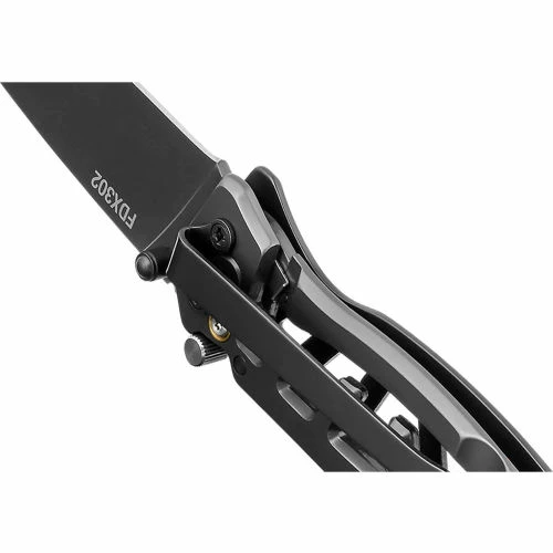 Coast FDX302 3" 7CR17 Stainless Steel Blade Double Lock Folding Knife W/ Stainless Steel Handle 6 Coast FDX302 3" 7CR17 Stainless Steel Blade Double Lock Folding Knife W/ Stainless Steel Handle - Image 4