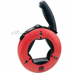 Gardner Bender FTS-65R Upperhand™ Steel Fishtape w/ Rubber Grips, 65' X 1/8" X 060"