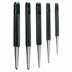 General Tools SPC74 5 Piece Round Shank Center Punch Set - Pkg Qty 6