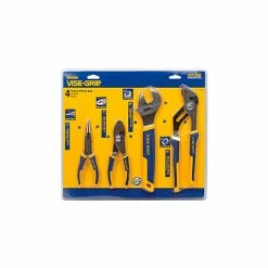 IRWIN Tools IRWIN VISE-GRIP® 2078705 4 PC Plier Set (Long Nose, Slip Joint, Tongue & Groove, Adj. Wrench) -Hand Tools popular store IRW BM2078705